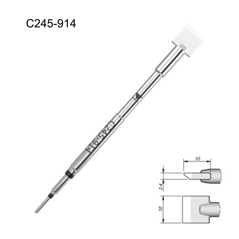 C245 Soldering Tips 053 755 790 760 914 913 752 955 T245A Shovel Type C245 Series Solder Iron Tips Universal For  T245