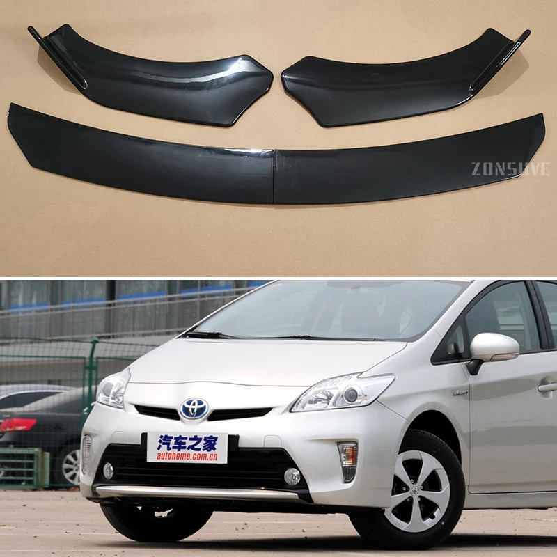 

Body Kit Accessories Front Bumper Lip Splitter Spoiler For Toyota Prius 2005--2012 Year
