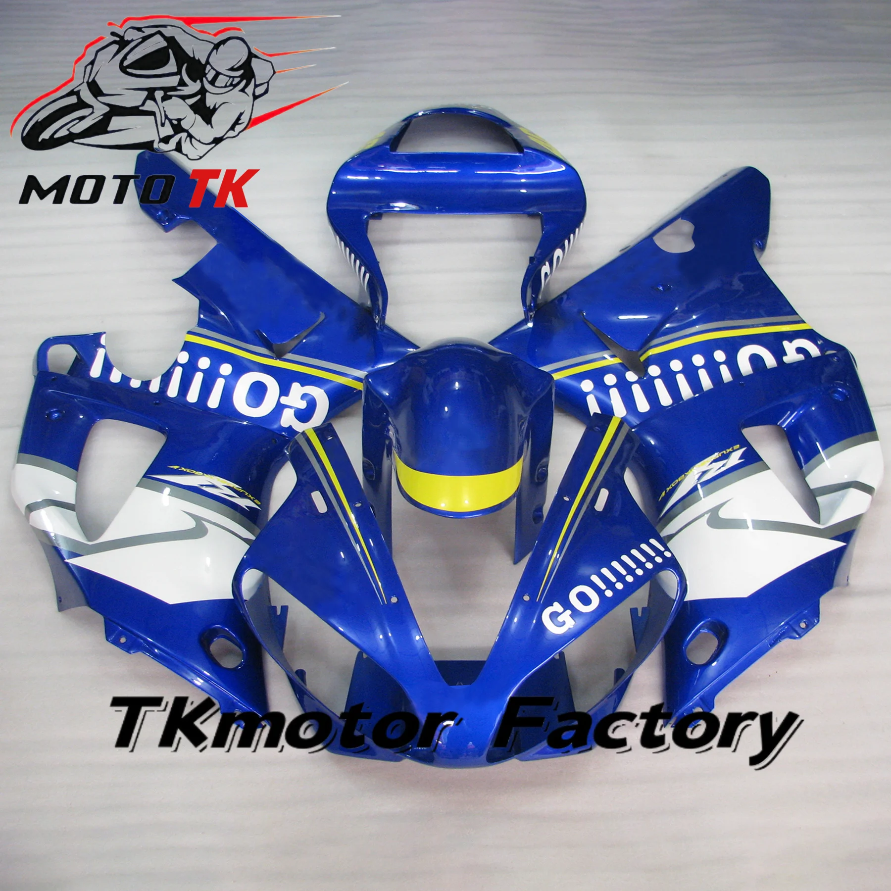 

Customize Motorcycle Fairing for YAMAHA YZF R1 2000 2001 Full Cover Fairings Panel Kit YZFR1 YZF-R1 00 01 Year Bodyframe Housing