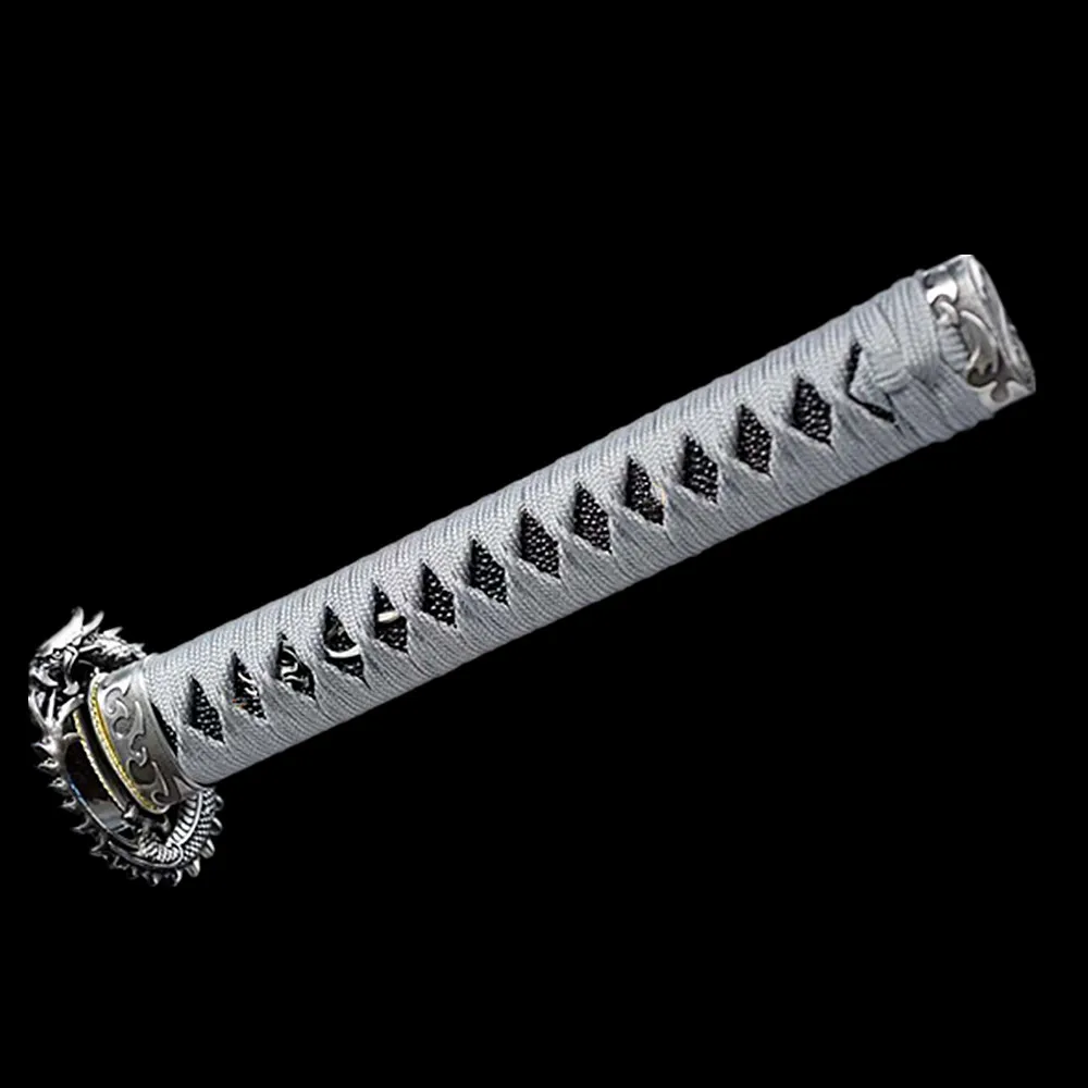 Dragon Tsuba Set 26cm Tsuka Handle SEPPA HABAKI Fitting For Japanese Samurai Sword Katana/Wakizashi