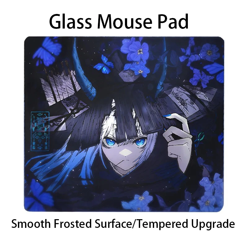 Japanese A-AbyssGaming Lanyu Glass Mouse Pad YUME Smooth Fro
