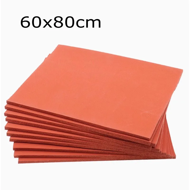 

2pcs Heat Press Machine Silicone Mat 60x80x1cm High Temperature Resistant