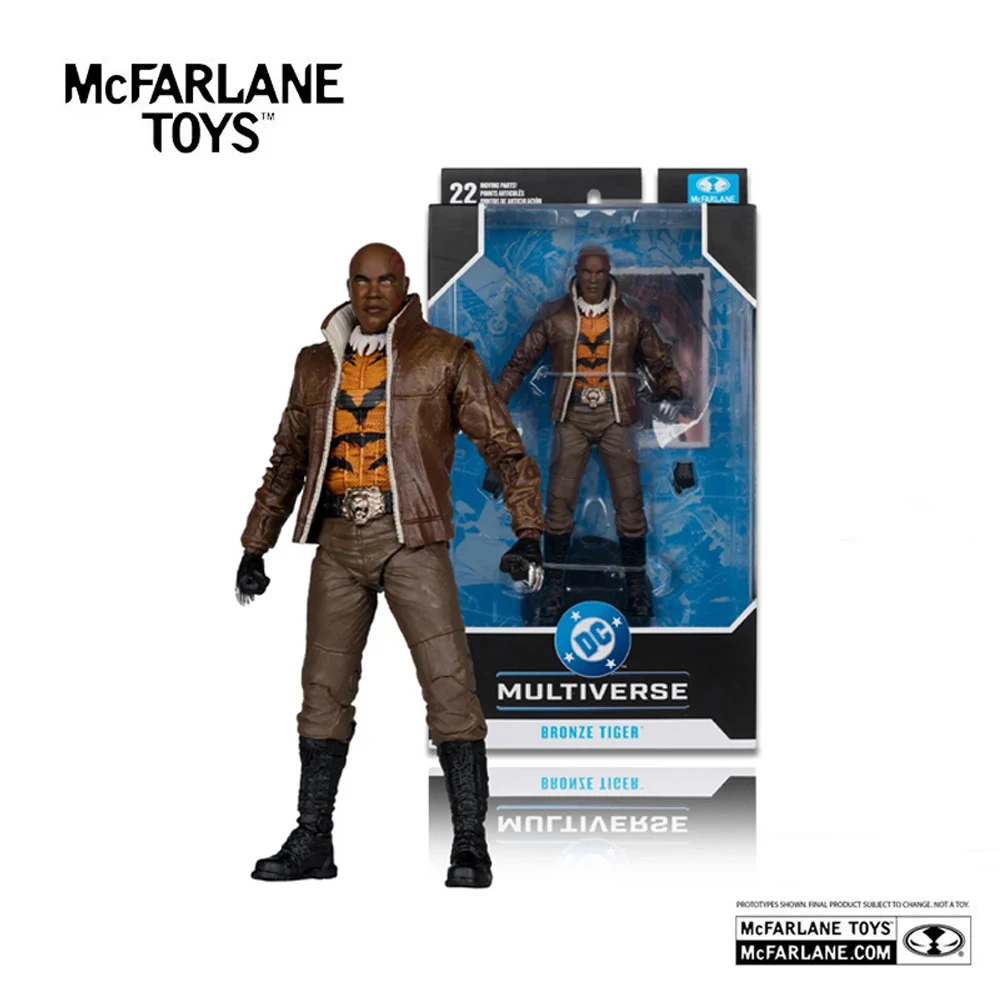 Mcfarlane Toys DC Multiverse Bronze Tiger 7in Action Figure Novo Modelo 52 Boneco Kit de Garagem