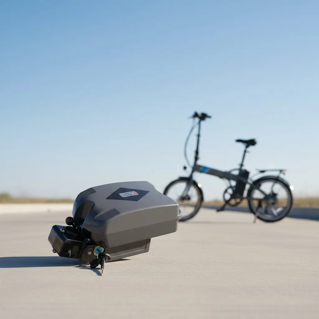 EU US Tax Included Foldable Ebike Seat mounted Battery 36V 10.4Ah 13Ah 15Ah 17.5Ah 21Ah Frog Folding Electric Bike Battery Pack