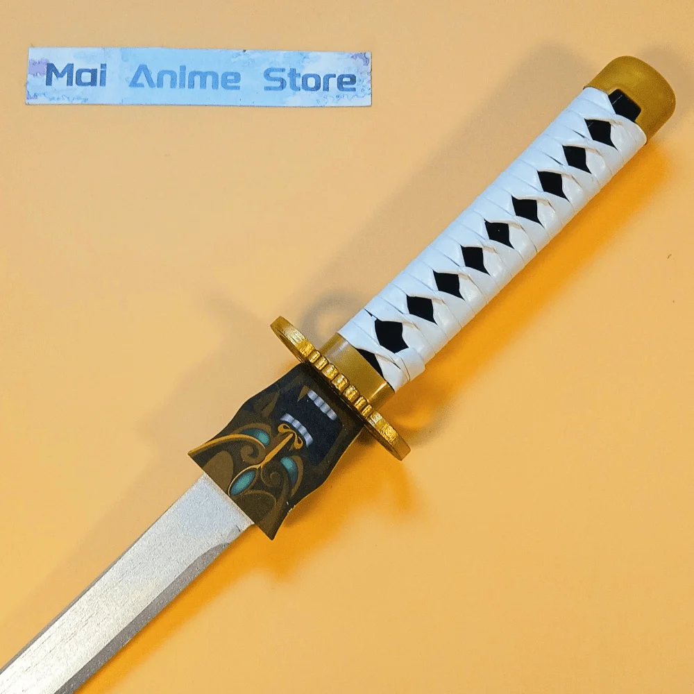 31in Onimaru Kunitsuna Katana Echte Ninja Mes Valorant Zwaard Anime Cosplay Prop Katana Originele Samurai Sabel Unsharp Speelgoed Gift