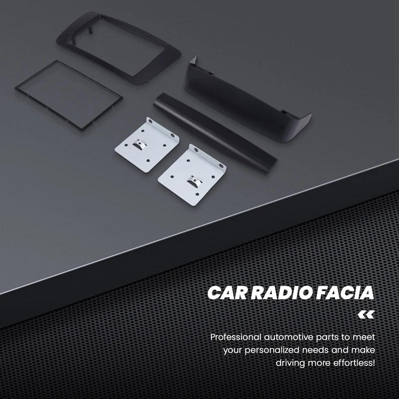 Car Facia For MERCEDES BENZ A B Klasse W176 W246 2013-2015 Radio DVD Stereo CD Panel Dash Kit Trim Fascia Plate Frame