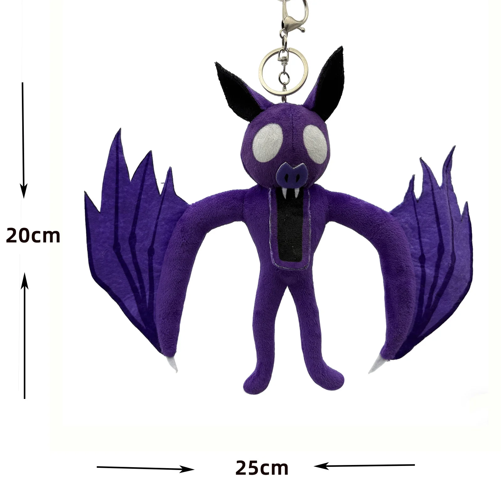 NEW 99 Nights The Bat Plush Toys Backpack keychain Game Pushies Horror Stuffed Doll Kids Child Birthday Christmas Gifts