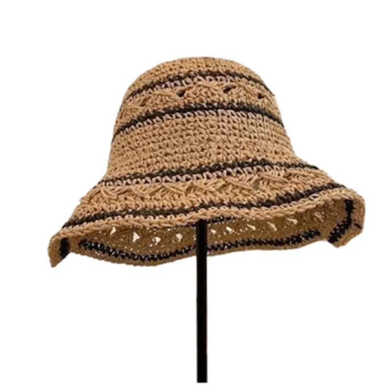 Caps Womens Men Women Sunscreen Spring and Summer Sun Hats Straw Beach New Travel Fashion Outdoor Fancy MW1183