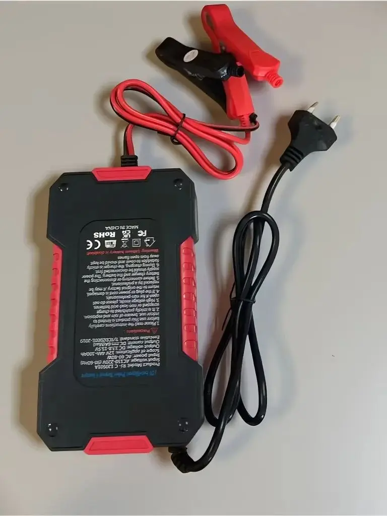 AliExpress NONE Smart Fast Pulse Charger 12V 6A LCD Display for AGM GEL Deep Cycle Lead-Acid Car Motorcycle Battery