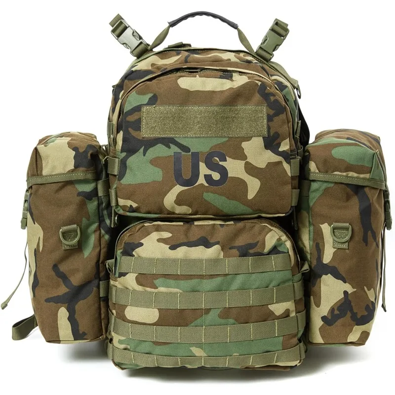 Military Backpack Army Rucksack for men, MOLLE 2 Medium Assault Pack with External Frame