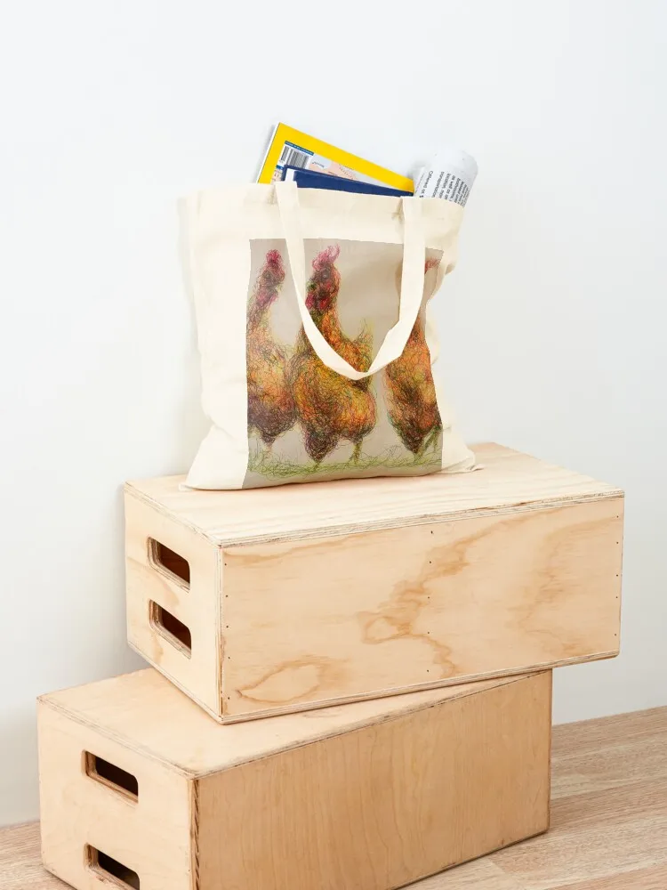 Here Come The Girls Tote Bag حقيبة تسوق نسائية فاخرة حقيبة يد نسائية حقيبة قماش للنساء