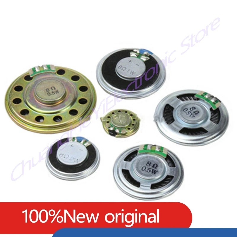 5PCS 0.5W 8R Speaker Horn 8 Ohm 0.5 Watt Horn Speaker Diameter 20/23/28/30/36 MM 4CM 5CM PC Computer motherboard Diy Speaker Kit