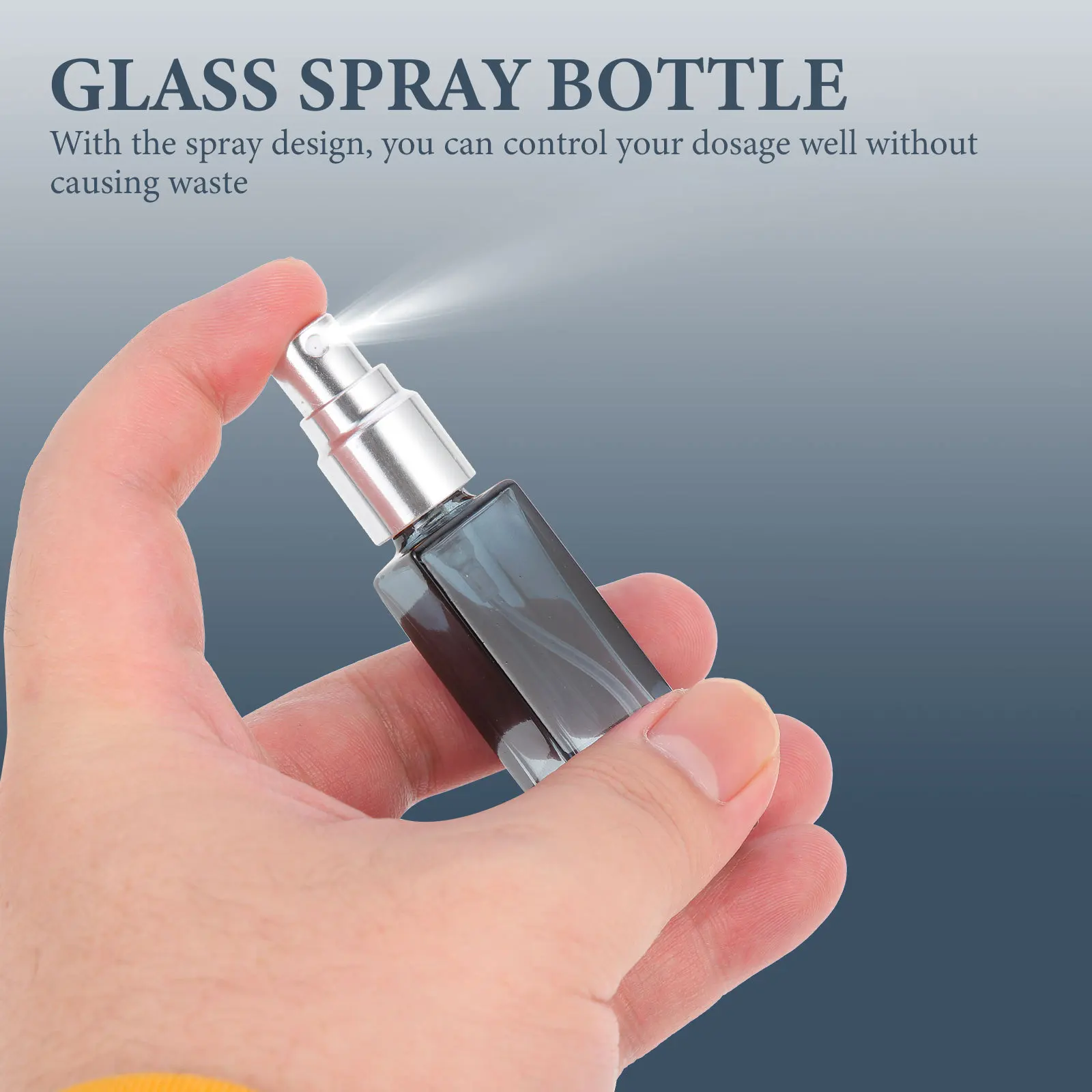 4 個の空の詰め替え可能な香水スプレーボトルガラス製の小さなボトル旅行用サブ包装容器化粧品エッセンシャルオイル用