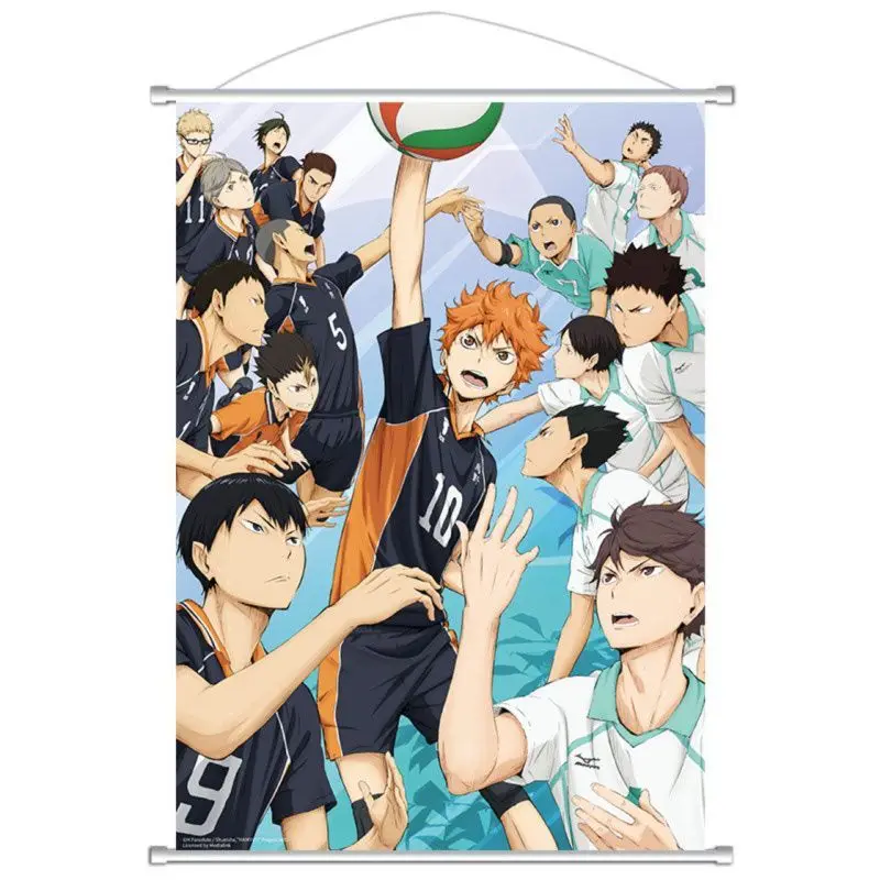 

Genuine Haijiu! ! Hanging Painting Mural Poster Oikawa Toru Kageyama Tobi Animation Peripheral Child House Decoration 85*60cm