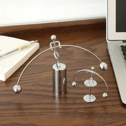 2023 New Newton Cradle Balance Steel Balls School Teaching Supplies Physics Science Pendulum Desk Toy Gifts Home Decoration