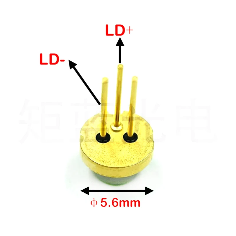 2pc U-LD-80J057D 808nm 1W IR 1000mW 5.6mm Infrared Laser Diode