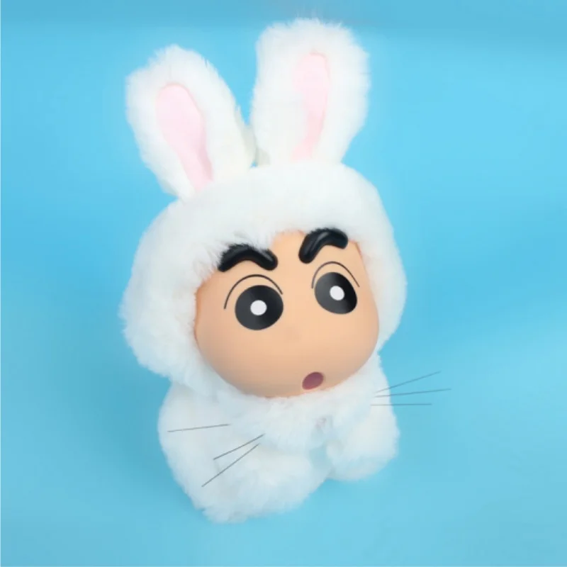 

Original Crayon Shin-Chan Rabbit Plush Doll Silicone Toy Nohara Shinosuke Cute Doll Home Decoration Birthday Gift For Children