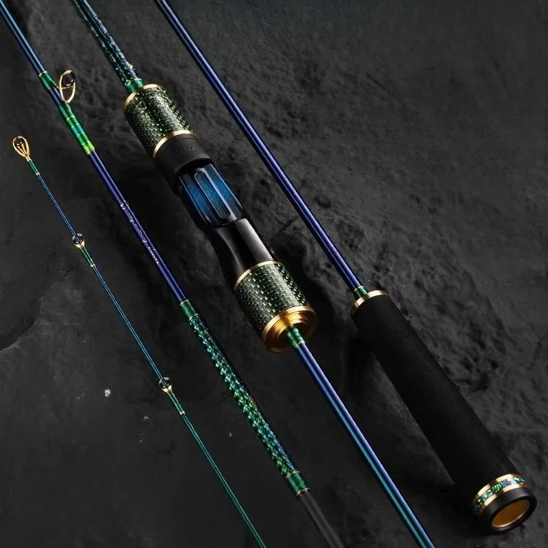 

Ecooda GT-Fisher X62 Full Solid Slow Jigging Rod Spring Scenery Fishing Rod 24K Golden Bottom FUJI SIC Rings