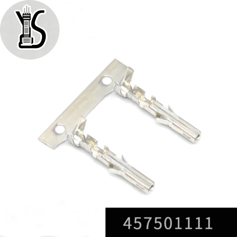 100PCS Original genuine Automotive Connector 45750-1111 FOR Car Mini-Fit Plus Crimp Terminal 18-20 AWG