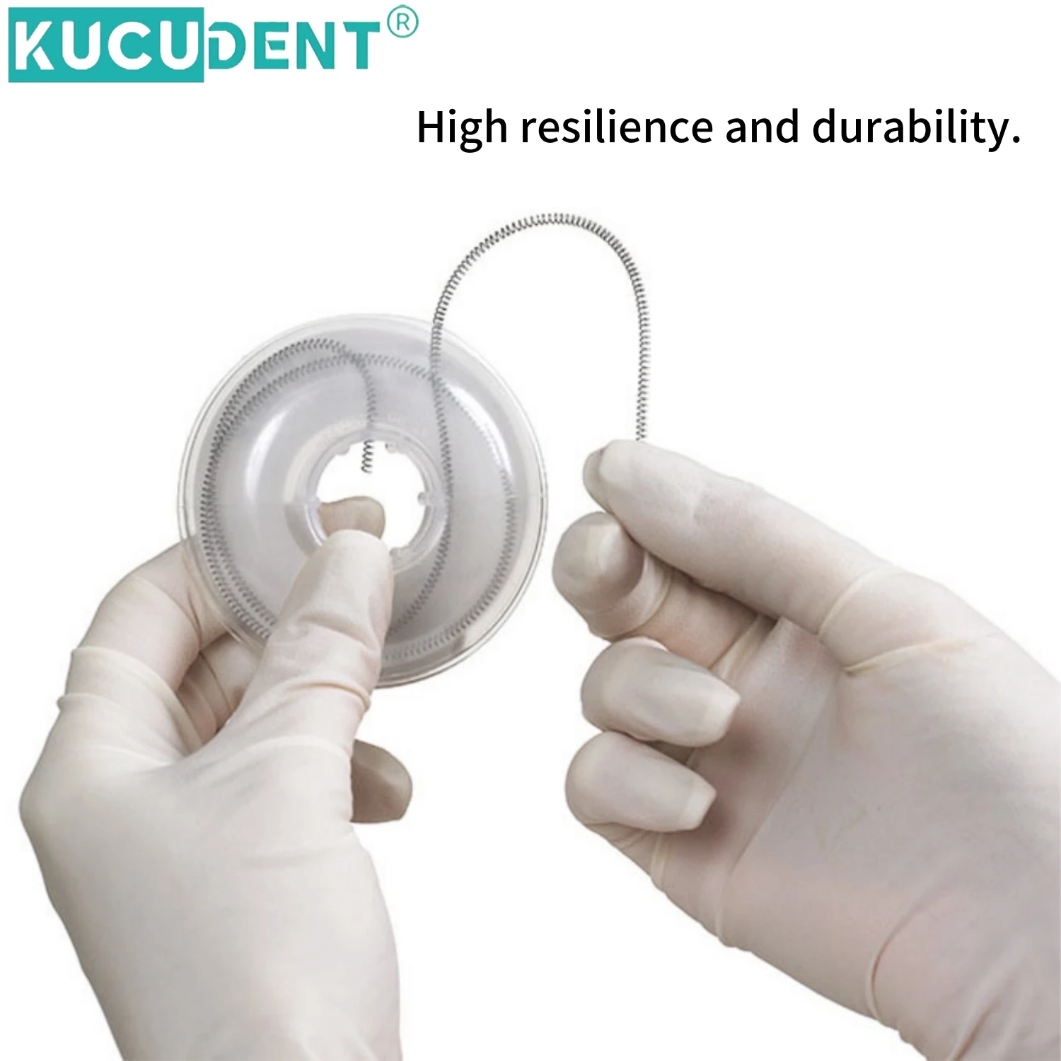 Ressort hélicoïdal ouvert Niti orthodontique dentaire, 3 pieds/914mm, matériaux orthodontiques 0.008 0.010 0.012 0.014, outils de dentisterie