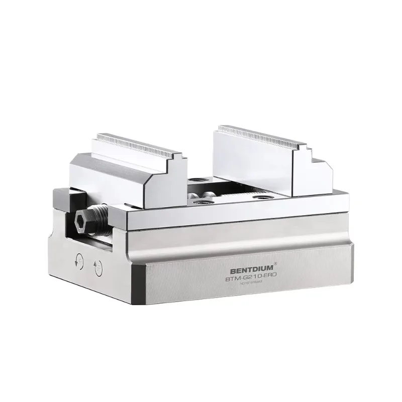 Selbstzentrierender Schraubstock für 5-Achsen-CNC-Bearbeitungszentren oder 5 seitliche Bearbeitungszentren mit Spannbereich 70 mm G210-ERO-80-ERO