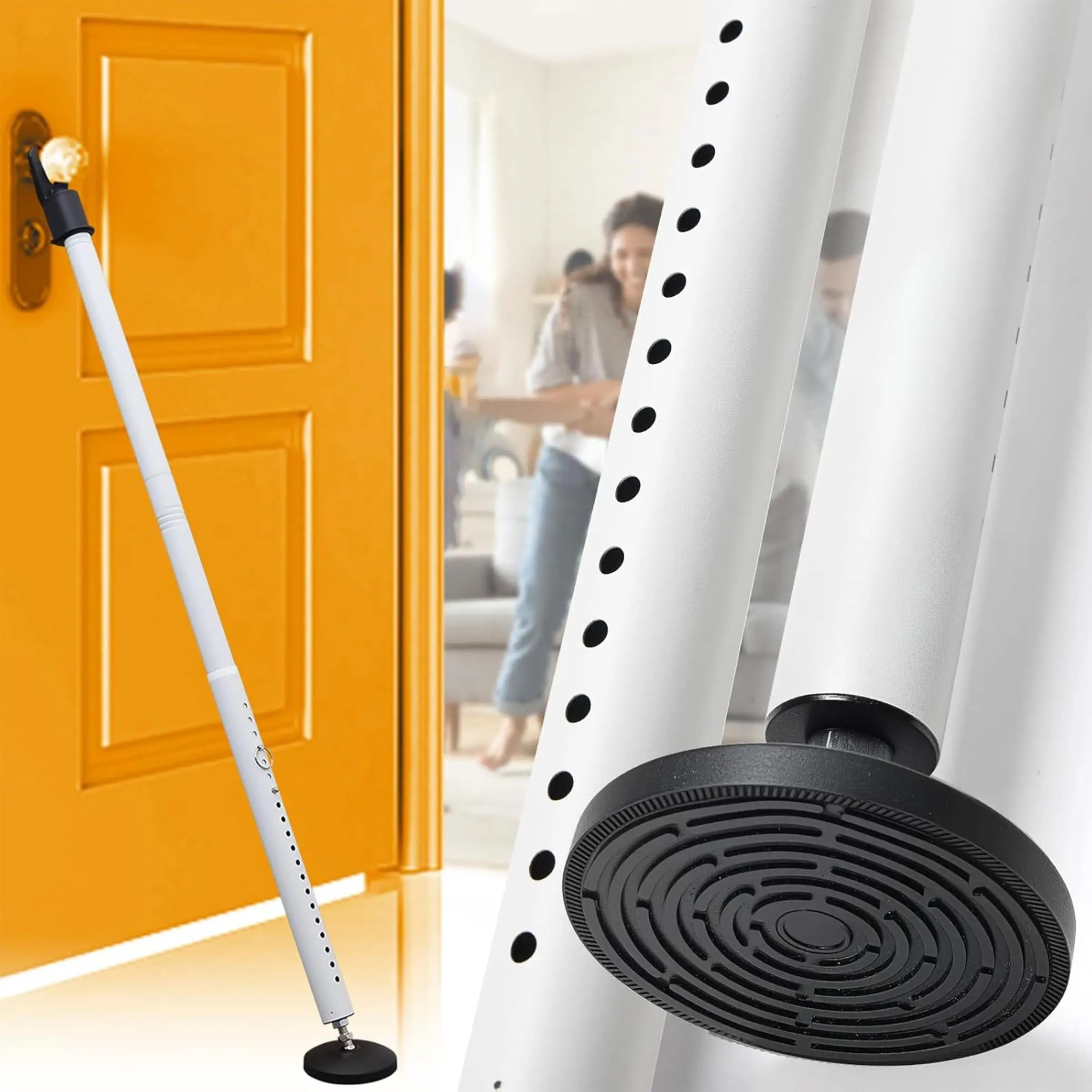 Adjustable 2in1 Sliding Patio - Window Lock Bar ulasan dan harga