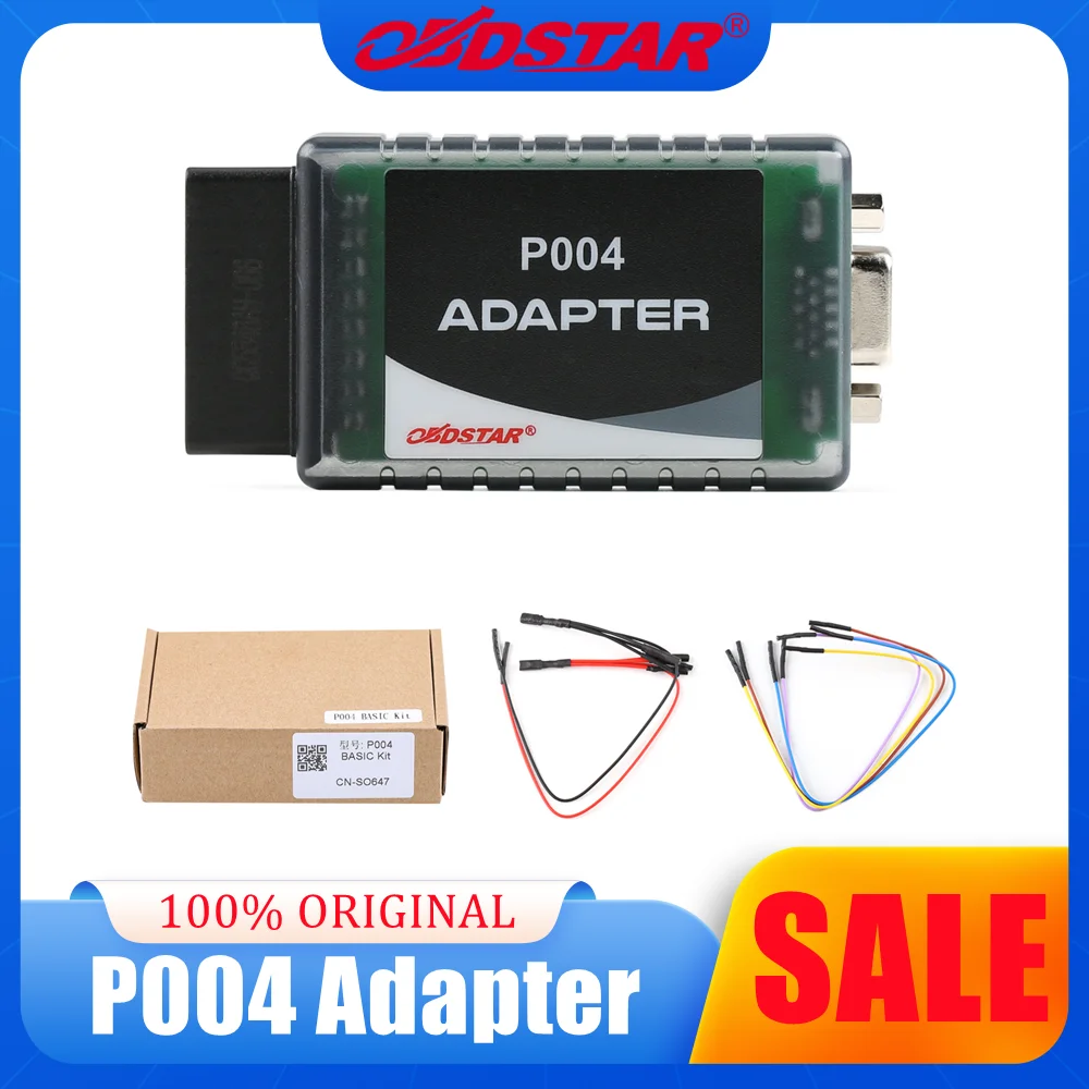 OBDSTAR AIRBAG Reset Kit P004 Adapter with Jumper Works With X300 DP PLUS/Odomaster/P50 for Airbag Reset Function