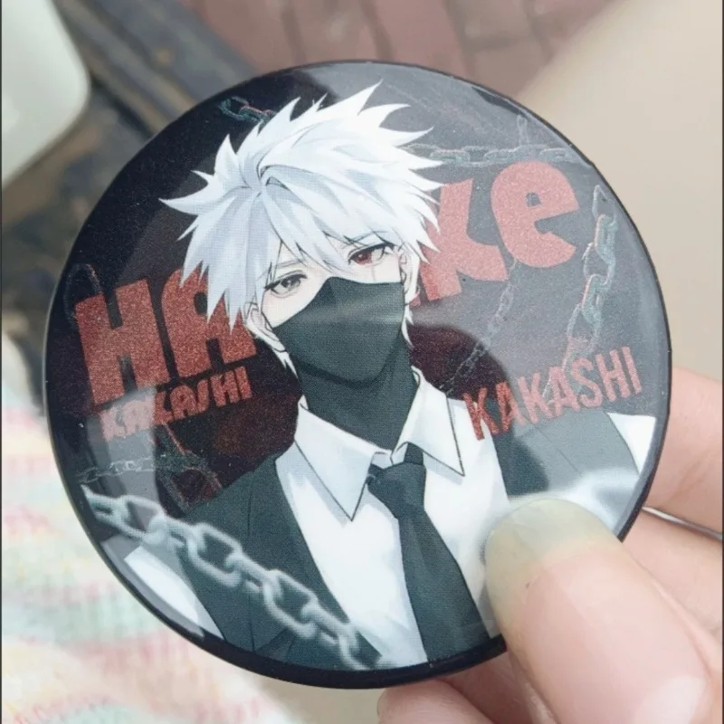 ناروتو كاكاشي الاكريليك الحلي بروش أنيمي عمل الشكل سيارة حقيبة سطح المكتب الديكور نماذج لعبة هدية الكريسماس لمحبي ناروتو #2