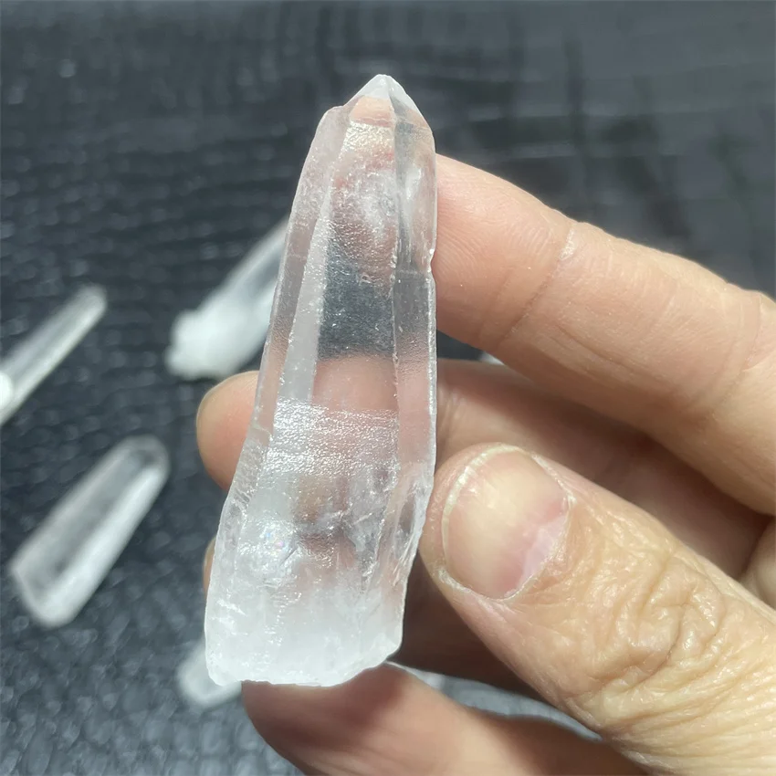 Natural crystal quartz stone Clear Lemurian Seed  Quartz Natural Point Cluster Crystal Rough Healing
