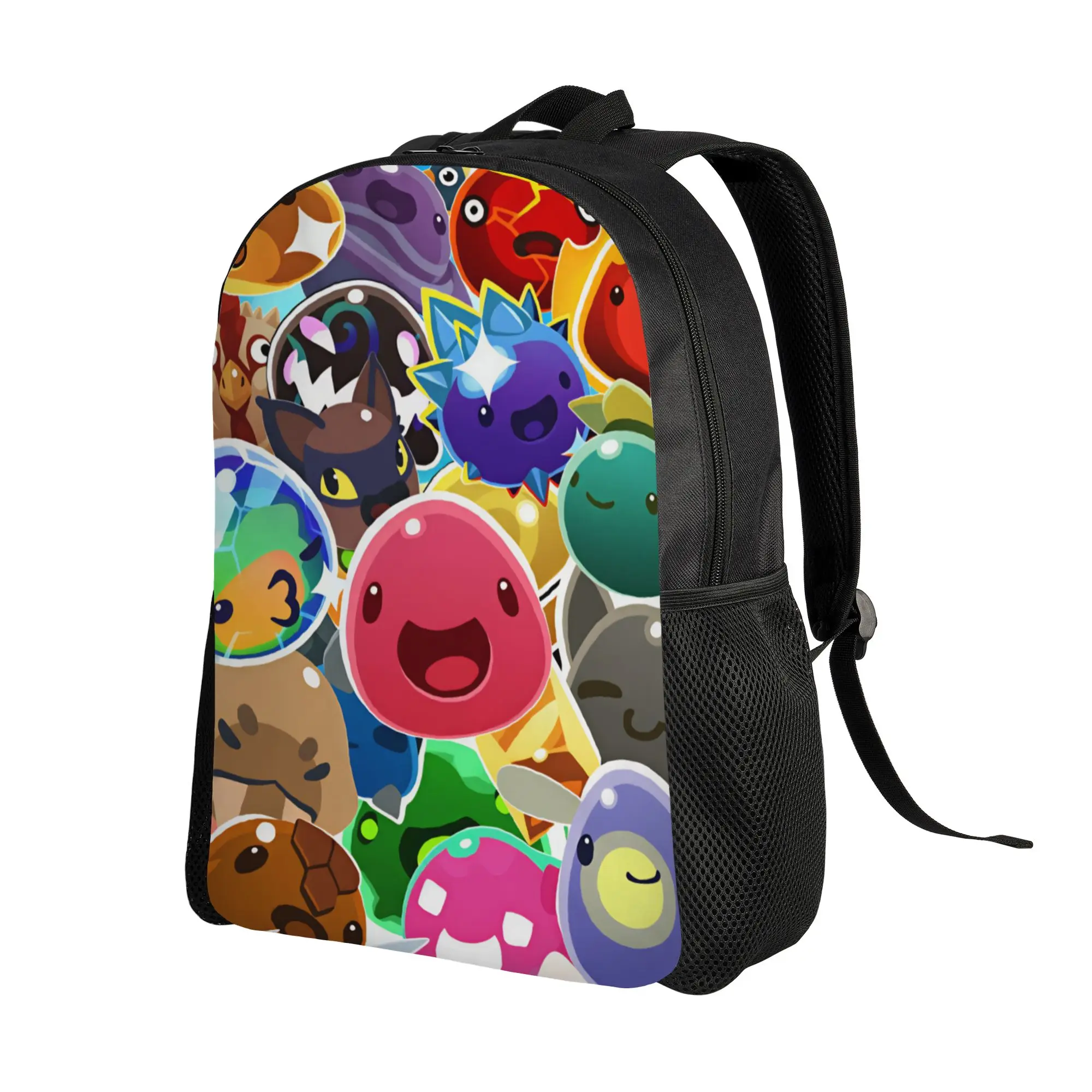 Slimed Rancher  Backpack  Cycling Backpacks Unisex Streetwear School Bags Colorful Print Rucksack