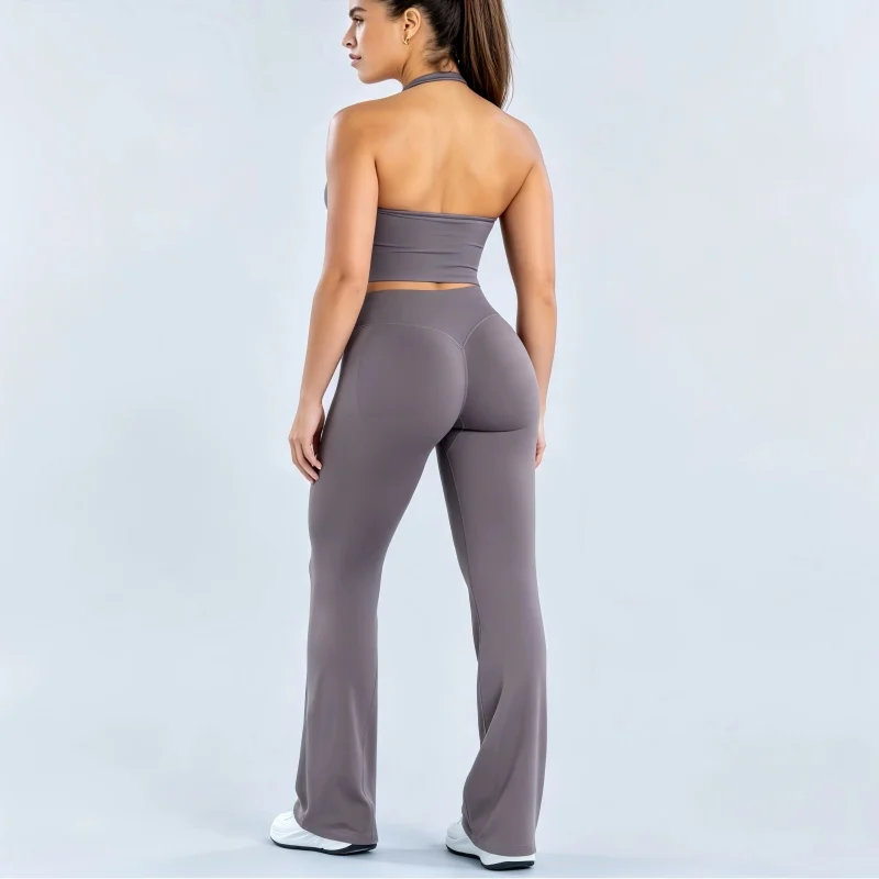 Pilates Yoga Legging - 2 Piece HISTELLO Impact Yoga Set