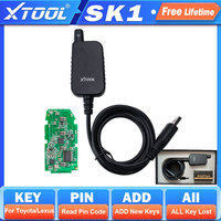 XTOOL Anytoyo SK1 For Toyota 8A/4A Smart Key Programming With Bench-free Pincode-free Auto Key Coding Works With X100PAD3 KC501