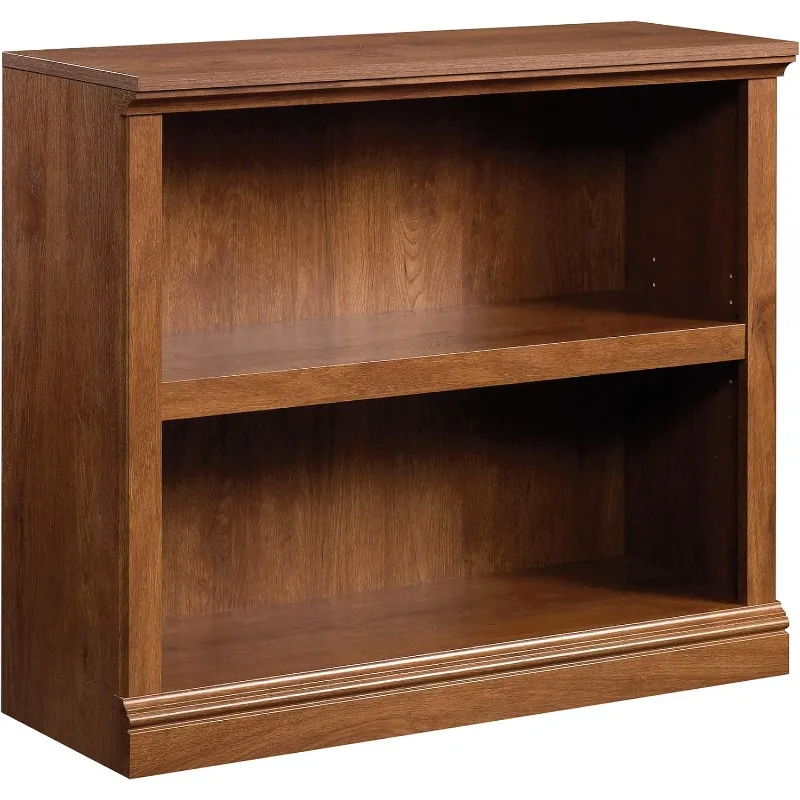 Miscellaneous Storage 2-Shelf Bookcase/ Book shelf, Oiled Oak finish