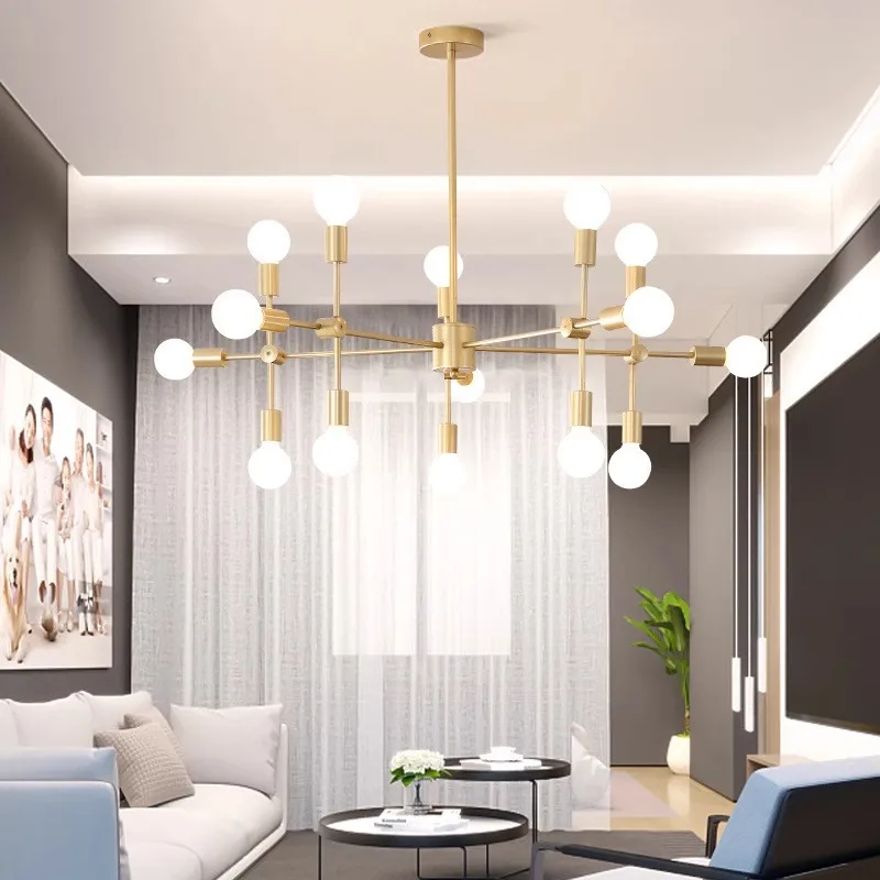 Nordic postmodern molecular pendant light modern minimalist creative dessert shop bedroom bar counter pendant light