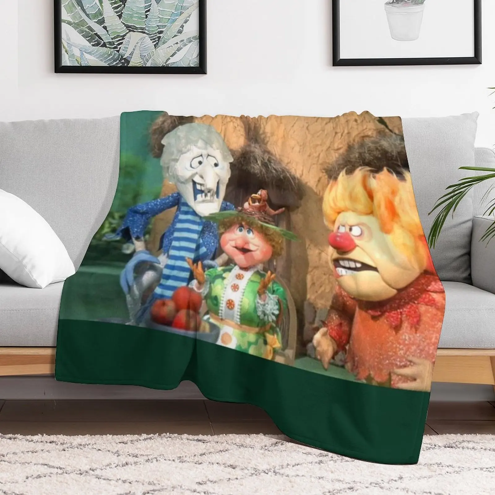 Miser Brothers and Mother Nature Throw Blanket Plaid Giant Sofa Hair Picnic Blankets