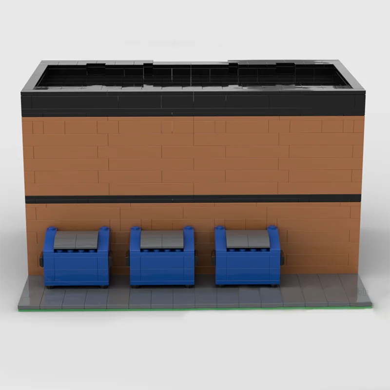 1614PCS Moc Modular Cafe Creative Building Blocks Toy Gift for Kids Enhance Creativity Operational Skill Development