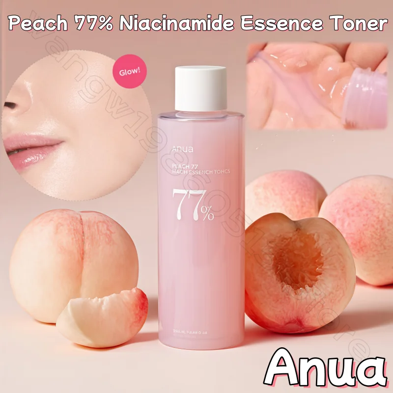 

Anua Peach 77% Niacinamide Essence Toning Water Balance Lotion Brightening Skin Tone Moisturizing Refreshing Moisturizing 250ml