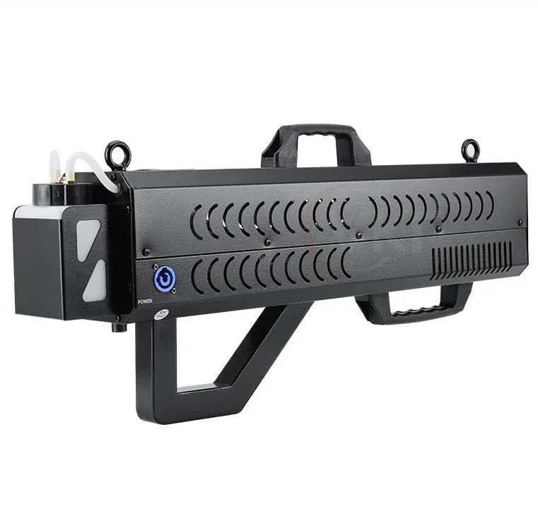 Машина для распыления, реквизит, реактивная сцена, RGB светодиодный ночной клуб, портативный 1500 Вт, ручной пистолет для сухого льда, дыма, тумана для диджеев, свадеб, ночных клубов, вечеринок Машина для распыления, реквизит, реактивная сцена, RGB светодиодный ночной клуб, портативный 1500 Вт, ручной пистолет для сухого льда, дыма, тумана для диджеев, свадеб, ночных клубов, вечеринок