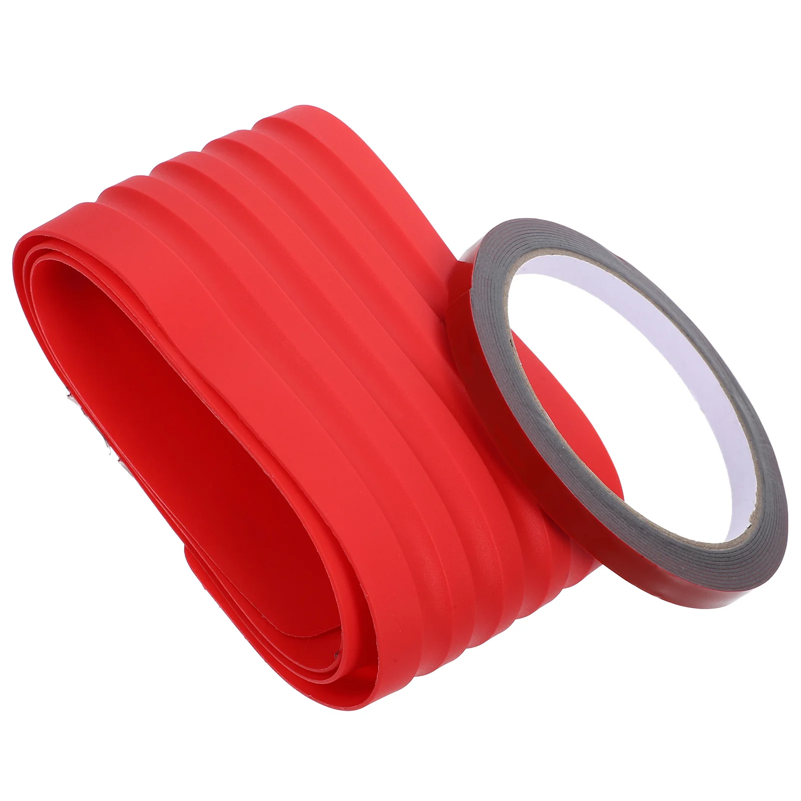 

Car Rear Bumper Protector Guard Scratch Resistant PVC Rubber Trunk Door Entry Rear Bumper Protector Automotive Accessories