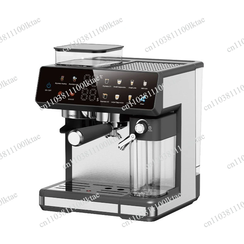 Grinding Brewing Steam 3in1 Smart Touch Semi-Automatic Espresso Machine