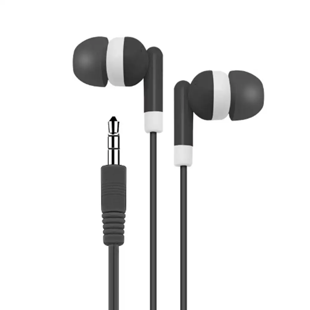 3.5mm Wired Headphones Sport Earbuds With Bass Stereo Earphones Headset Earphones For Xiaomi Without Microphone