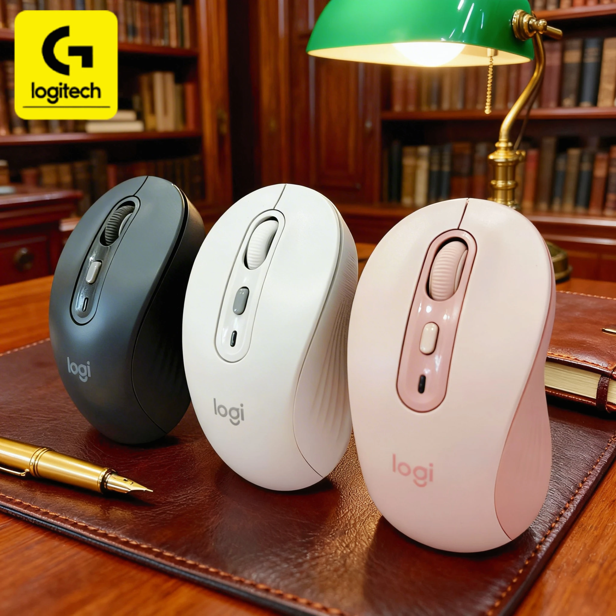 

Logitech M750/M650L business mouse, ergonomically designed to fit the palm, ultra-long battery life, worry-free use on business