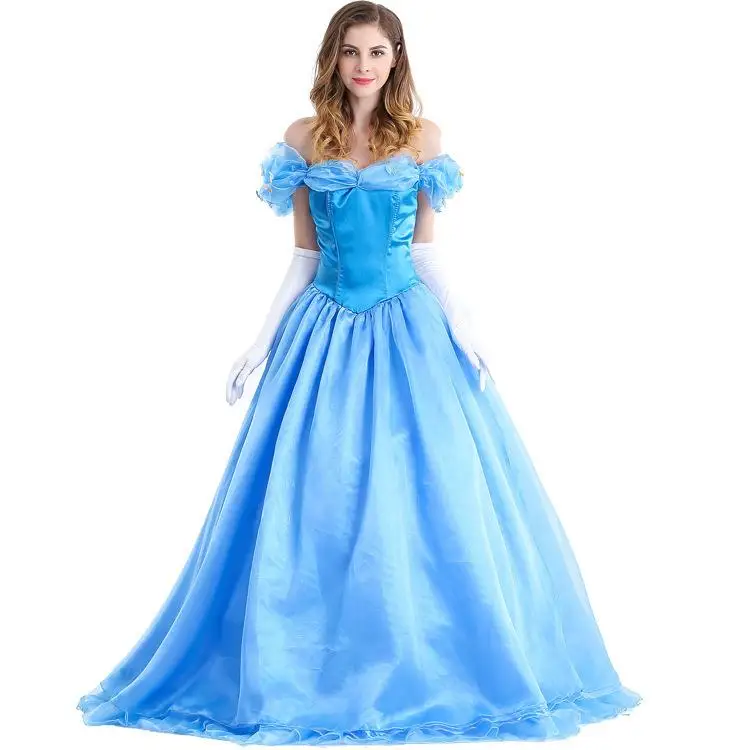 

Adult loween Cinderella Fairy T Ball Gown Costume Performance Evening Gown ow Costume 509 Ele Wedding Dr