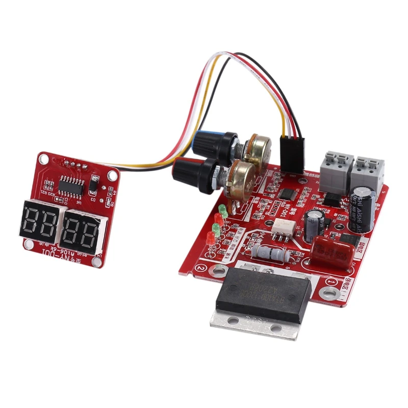 NY-D01 Spot Welding Machine Control Board 100A Adjustment Time Current Digital Display