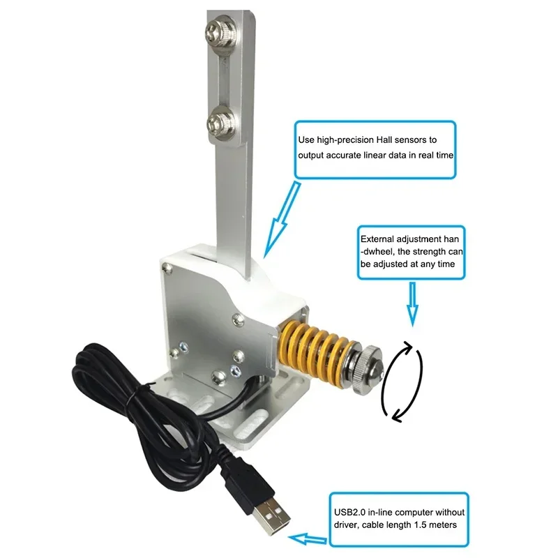Simulation racing game Linear Handbrake can be adapted to logic g27g29 any steering wheel