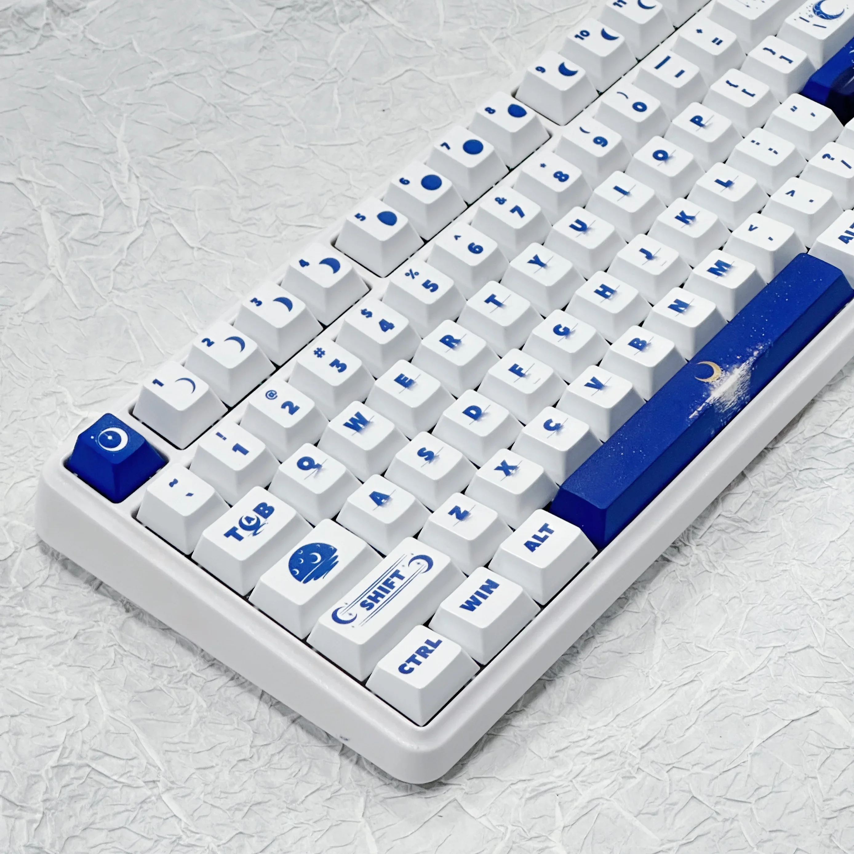 

Original factory height small full set, sublimation process PBT material keycap