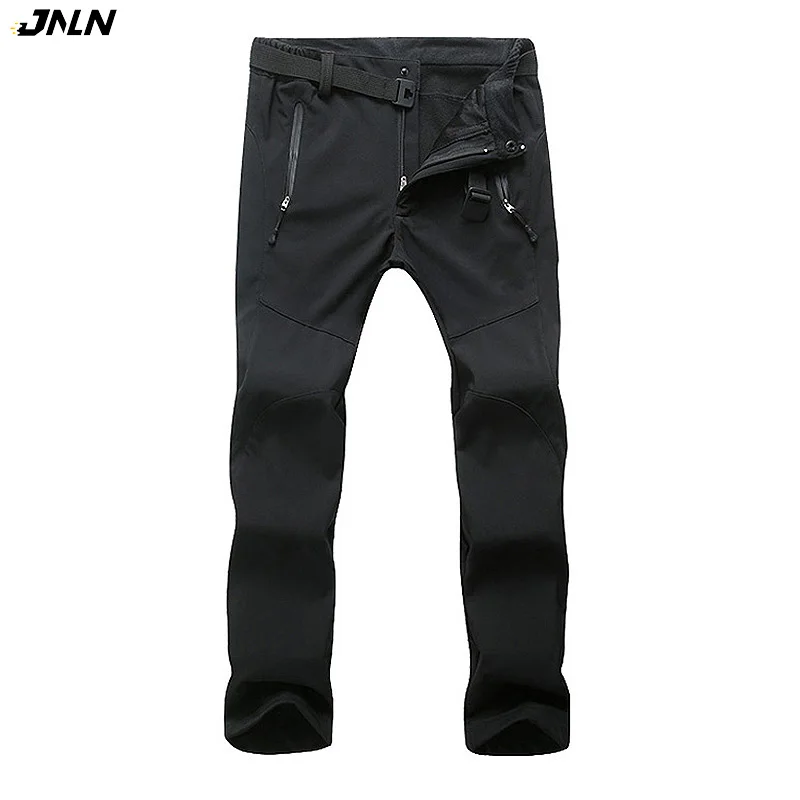 JNLN-pantalones de lana de Invierno para mujer, pantalones de trabajo impermeables para senderismo, escalada, Camping, deportes al aire libre,