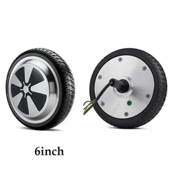 6 Inch Ebike DC Motor 250W 36V Hub Brushless Motor Self-Balancing Drift Car Motor Wheel Electric Scooter Conversion Kit