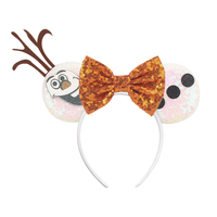 1pc Disney Olaf Halloween Headband With Fun Cartoon Pattern For Parent-child Headband Wearing Parties Festivals Hair Accessories