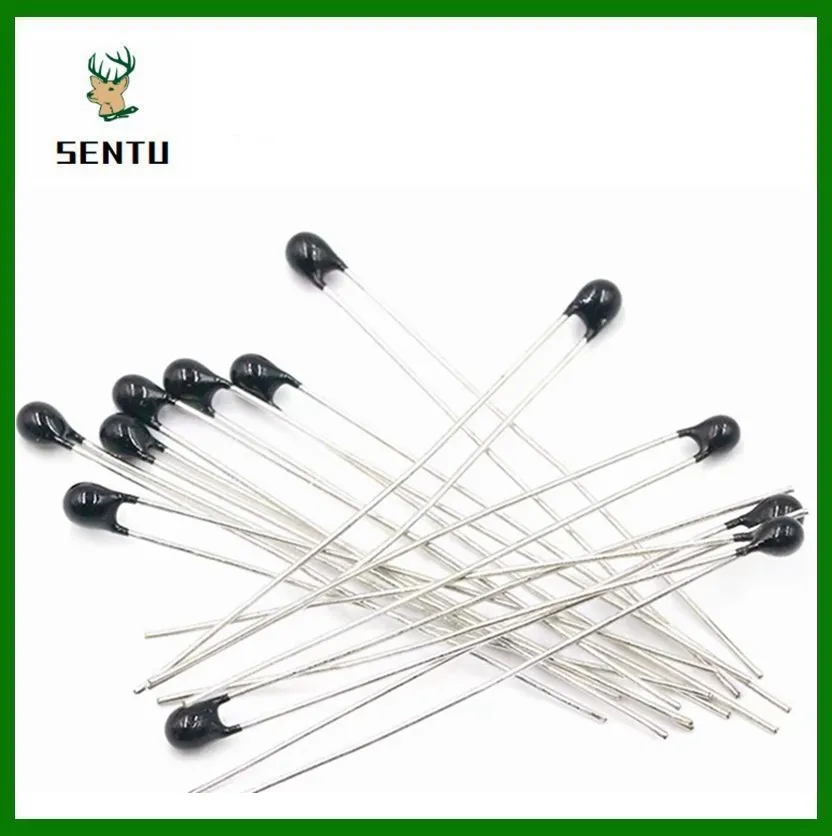 20PCS NTC-MF52AT NTC Thermistor MF52 Thermal Resistor 1K 2K 3K 4.7K 5K 10K 20K 47K 50K 100K OHM 3590 5%